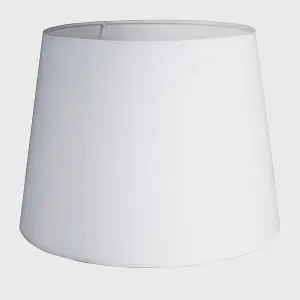 ValueLights Aspen Modern White Fabric Table Floor Light Shade