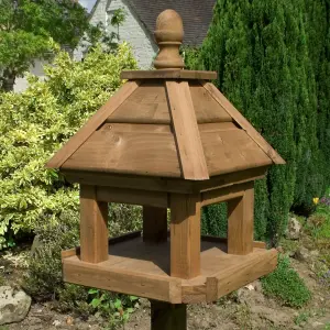 Rowlinson Lechlade Timber Bird Table