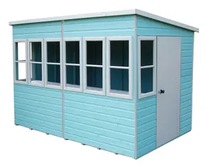 Shire Sun 10x10 ft & 6 windows Pent Wooden Summer house