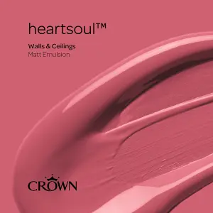 Crown Walls & Ceilings Matt Emulsion Paint Heartsoul - 2.5L