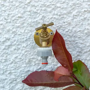 garden watering outdoor tap threaded adaptor to fit 3/4" bsp or 1" bsp tap,universal hose connection