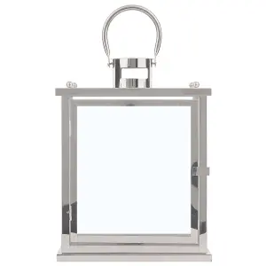 Beliani Modern Lantern TENERIFE Metal Silver