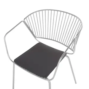 Boghos Dining Chair (Set of 2) Silver