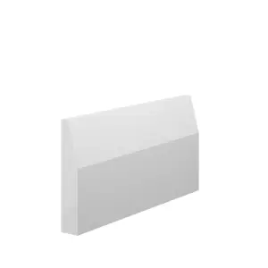 Skirting World Chamfer MDF Architrave - 95mm x 18mm x 2440mm, Primed