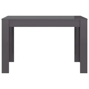 Elsebeth Dining Table High Gloss Grey