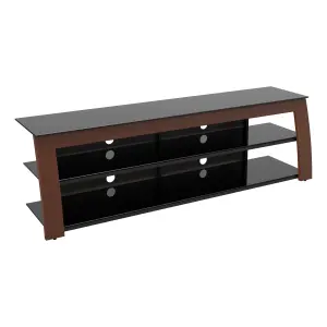 AVF Kivu 1.8m TV Stand, for TVs up to 90" - Walnut