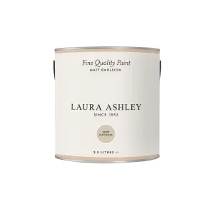 Laura Ashley Soft Natural Matt Emulsion paint, 2.5L