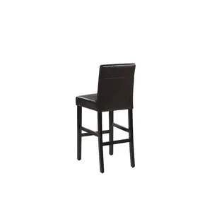 Ferrigno Upholstered Counter Stool with Solid Wood Frame