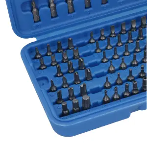 100pc Screwdriver Drill Wrench Torx Security Bit Tamperproof Hex