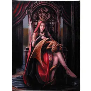 Anne Stokes Friends Forever Canvas Multicoloured (Small)