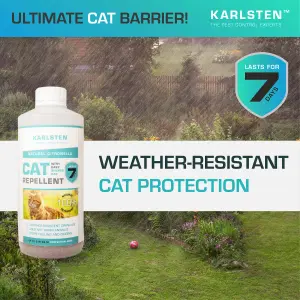 Karlsten Cat Repellent Anti Fouling Granules, Natural Humane Cat Deterrent Citronella