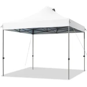 Costway 3 x 3m Pop Up Canopy Tent Outdoor Folding Party Tent Commercial Instant Shelter