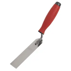 Sealey Stainless Steel Finishing Trowel Rubber Handle 30 x 160mm Soft Grip T1740