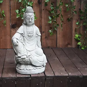 Traditional Kuan Yin (Guanyin) Buddha Statue