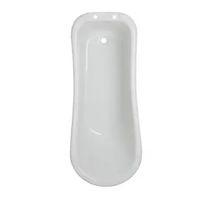 Cooke & Lewis Duchess White Oval Freestanding Bath (L)1700mm (W)630mm