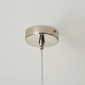 Litecraft Visconte Minori Nickel Ceiling Pendant