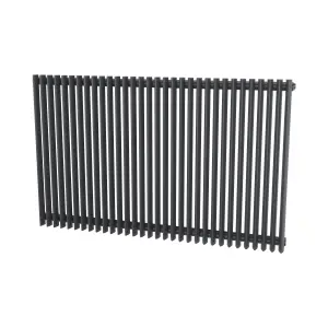 Agadon Aurora Designer Radiator 600 x 960 mm Anthracite - 3041 BTU - 10 Years Guarantee