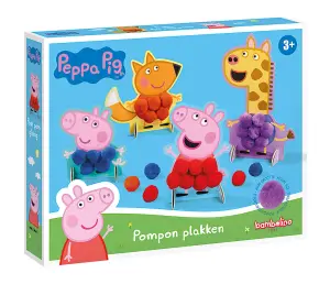 Totum Peppa Pig Pompom Cards Craft Set