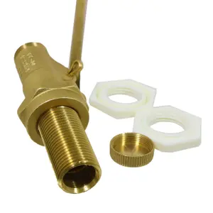 SPARES2GO 1/2" Ball Valve Part 1 High Pressure Side Entry Toilet Cistern BS1212/1 Ballcock Float