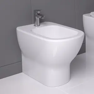 Ideal Standard Tesi Back to wall Floor-mounted Bidet