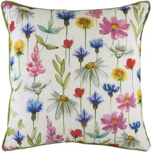 Evans Lichfield Wild Flowers Sophia Sophia Rectangular Feather Rich Cushion