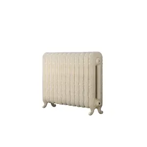 Arroll Daisy Cast iron Cream 12 Column Radiator, (W)814mm x (H)597mm