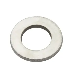 Diall M12 Stainless steel Medium Flat Washer, (Dia)12mm, Pack of 10