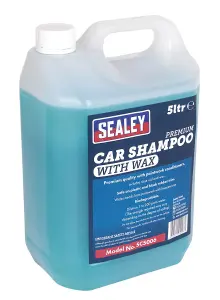 Sealey Car Shampoo Premium with Wax 5L SCS006