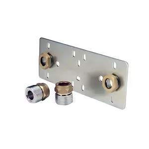 Nes Home Wall Fixing Kit Plate for Bar Shower Valves