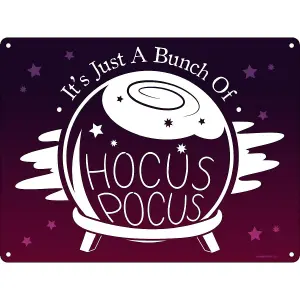 Grindstore Its Just A Bunch Of Hocus Pocus Mini Plaque Purple/White (One Size)