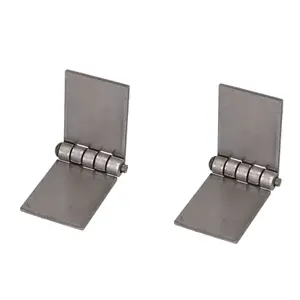 2 Pack Solid Drawn Steel Butt Hinge Extra Heavy Duty Industrial 50x137mm