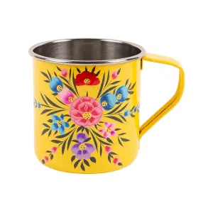 BillyCan - Camping Mug - 450ml  - Buttercup Pansy