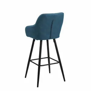 Maxman 11.02cm Bar Stool (Set of 2) Blue