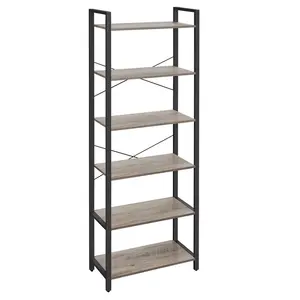 Beufort Bookcase Grey/Black