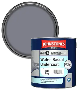 Johnstones Trade Aqua Undercoat Dark Grey 2.5L