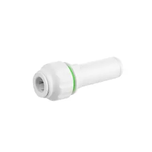 Flomasta White Reducing Pipe fitting coupler (L)59mm