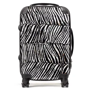 Zebra Pattern Suitcase - Cabin