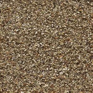 Burnt Amber Bulk Bag 850 kg Chippings - 8-12 mm Autumn Golden Stone - L10 x W10 x H8 cm