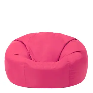 Veeva Classic Indoor Outdoor Bean Bag Pink Bean Bag Chair