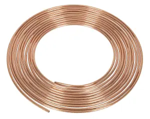 Sealey Brake Pipe Copper Tubing 20 Gauge 3/16" x 25ft CBP001