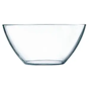 URBNLIVING 20cm Depth Tempered Glass Mixing Bowls