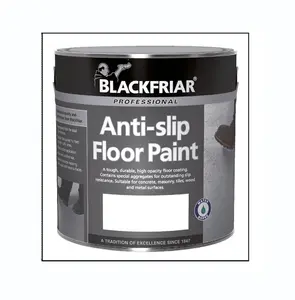 Blackfriar Anti-Slip Floor Paint - Tough and Durable - White - 5 Litre