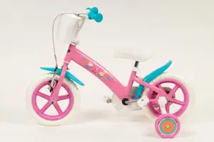 Toimsa Peppa Pig 12" Childrens Bicycle w/ Fixed Rear Wheel