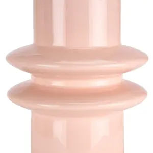 Tall Ceramic Bubble Vase - 30cm - Nude