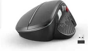 Ergonomic Mouse,Wireless Mouse 2.4G Adjustable DPI (1200/1800/2400/4800)