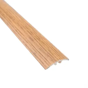 Upvc wood effect door edging floor trim threshold pvc self-adhesive 1000mm x 32mm e66 cognac oak