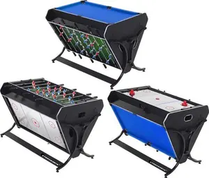 Strikeworth Trisport Multi Games Table - Pool, Air Hockey & Foosball