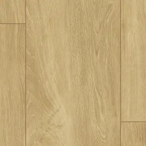 GoodHome Lulea Pure Natural Wood effect Laminate Flooring Sample