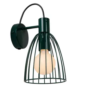 Lucide Macarons Retro Wall Light - 1xE27 - Green