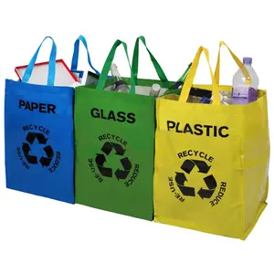 3 Piece Recycling Bag Set